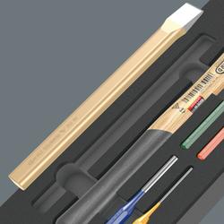 Wera Werkzeug-Satz , 6-teilig 9782 Schaumstoffeinlage Hammer Set 1 Nr. 05150182001