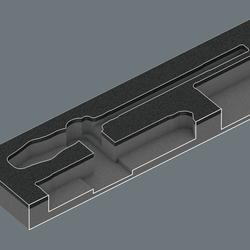 Wera Werkzeug-Satz, 57-teilig 9750 Kraftform Kompakt und Tool-Check PLUS Set 1 Nr. 05150150001