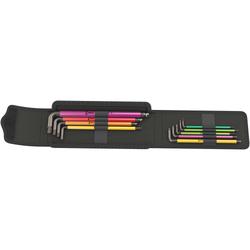 Wera Winkelschlüsselsatz mit Haltefunktion, BlackLaser Bicycle Set 4 Nr. 05004173001