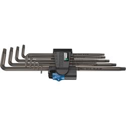 Wera Winkelschlüsselsatz mit Haltefunktion, lang 967/9 TORX XL HF 1 Nr. 05024450001