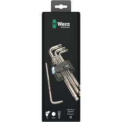Wera Winkelschlüsselsatz, metrisch, Edelstahl 3950/9 Hex-Plus Stainless 1 Nr. 05073544001