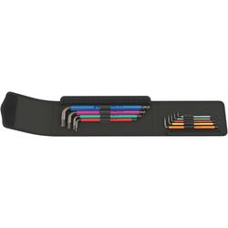 Wera Winkelschlüsselsatz, Multicolour, zöllig 950/9 Hex-Plus Imperial 1 Nr. 05022639001