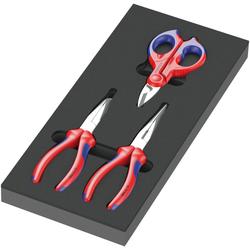 Wera Zangen-Satz, 3-teilig 9781 Schaumstoffeinlage KNIPEX Zangen Set 2 Nr. 05150181001