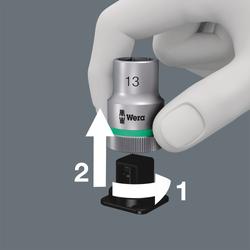 Wera Zyklop Bitnuss-Satz TORX, mit Haltefunktion 8767 C TORX HF 1 Nr. 05004202001