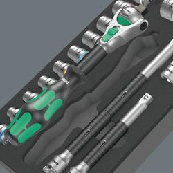 Wera Zyklop Knarren-Satz, 3/8 Zoll, 23-teilig 9721 Schaumstoffeinlage 8000 B Zyklop Set 1 Nr. 05150111001