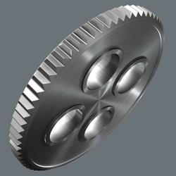 Wera Zyklop Metall-Knarrensatz, Umschalthebel, 1/4 Zoll-Antr 8100 SA 12 HF Nr. 05003756001