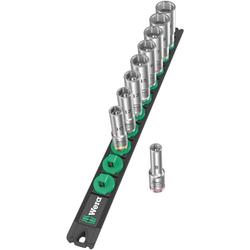Wera Zyklop Steckschlüsseleinsatz-Satz, 3/8 Zoll Nuss-Magnetleiste B Deep 1 Nr. 05005440001