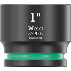 Wera Steckschlüsseleinsatz mit 3/8 Zoll-Antrieb 8790 B Impaktor 1 Zoll Nr. 05005526001