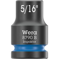 Wera Steckschlüsseleinsatz mit 3/8 Zoll-Antrieb 8790 B Impaktor 5/16 Zoll Nr. 05005515001