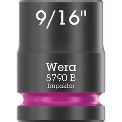 Wera Steckschlüsseleinsatz mit 3/8 Zoll-Antrieb 8790 B Impaktor 9/16 Zoll Nr. 05005519001