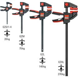 Bessey 2 x Einhandzwinge EZS 110/40 Nr. EZS11-4SET