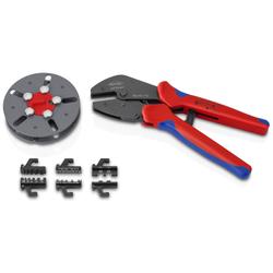 Knipex MultiCrimp® Crimpzange mit Wechselmagazin mit Mehrkomponenten-Hüllen brüniert 250 mm Nr. 97 33 03