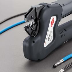 Knipex eCrimp Elektromechanische Crimp-Systemzange für auswechselbare Crimpeinsätze 270 mm Nr. 97 43 E
