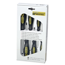 Proxxon FLEX-DOT Schraubendrehersatz TTX (6-teilig), entspricht DIN-ISO Nr. 22640