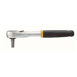 Proxxon Micro-Bit-Ratsche, 1/4 Zoll 6,3mm, mit extrem schlankem Kopf (23x12mm), entspricht DIN-ISO Nr. 23158