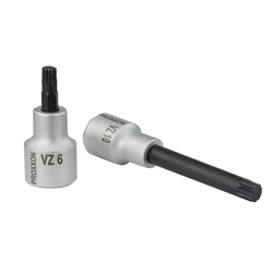 Proxxon 1/2 Zoll Vielzahn-Einsatz VZ 9, 100mm lang, entspricht DIN-ISO Nr. 23376