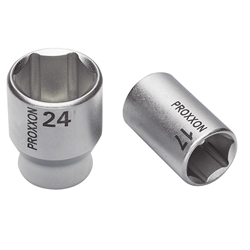 Proxxon 1/2 Zoll Steckschlüsseleinsatz, 15mm, entspricht DIN-ISO Nr. 23414