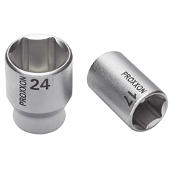 Proxxon 3/8 Zoll Steckschlüsseleinsatz, 24mm, entspricht DIN-ISO Nr. 23530