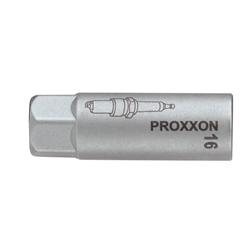 Proxxon 3/8 Zoll Zündkerzen-Steckschlüsseleinsatz, 19mm, entspricht DIN-ISO Nr. 23541
