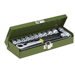 Proxxon 1/4 Zoll Werkstatt-Spezialsatz, 5,5 bis 14mm (13-teilig), entspricht DIN-ISO Nr. 23602