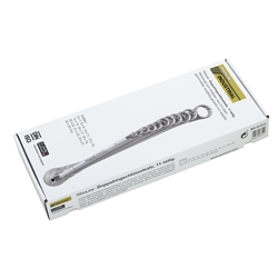 Proxxon SlimLine Doppelringschlüsselsatz von 6x7 bis 30x32mm (11-teilig), DIN 838, ISO 3318 Nr. 23812