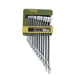Proxxon SlimLine-Ring-Maulschlüsselsatz 6-19mm (12-teilig), DIN 3113, ISO 3318 Nr. 23820