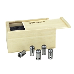 Proxxon Spannzangensatz für PF/FF 230, 2,4 bis 5mm (5-teilig) Nr. 24144