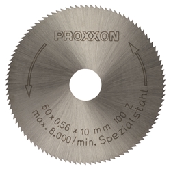 Proxxon Kreissägeblatt, HSS, 50mm (100 Zähne) Nr. 28020