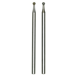 Proxxon Diamantschleifstifte, Kugel, 1,8mm, 2 Stück Nr. 28222