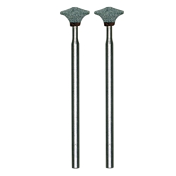 Proxxon Silicium-Karbid-Schleifstifte, Linse, 2 Stück Nr. 28272