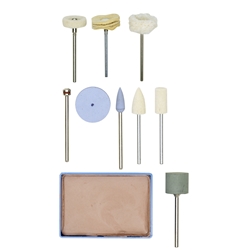 Proxxon Polier-Komplett-Set, 10-teilig Nr. 28285