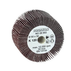 Proxxon Schleifmopwalze für Walzenschleifer WAS/E + WAS/A, Korn 120, 2 Stück Nr. 28562