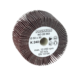 Proxxon Schleifmopwalze für Walzenschleifer WAS/E + WAS/A, Korn 240, 2 Stück Nr. 28563