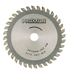 Proxxon Kreissägeblatt, HM-bestückt, Ø 80x1,6x10mm, 36 Zähne Nr. 28732