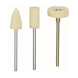 Proxxon Filzpolierstifte, Rad, 2 Stück Nr. 28803