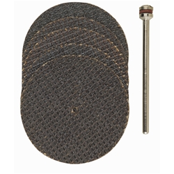 Proxxon Trennscheiben mit Gewebe, Ø 38mm, 5 Stück + 1 Träger Nr. 28818