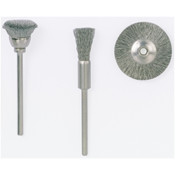 Proxxon Radbürsten, Edelstahl, Ø 22mm, 5 Stück + 1 Träger Nr. 28956