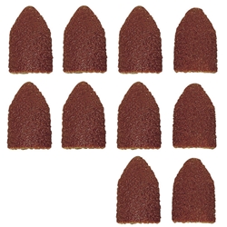 Proxxon Ersatzschleifkappen Ø 9mm, Korn 80 und Korn 150, je 5 Stück Nr. 28989