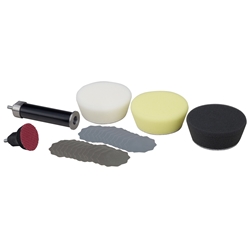 Proxxon Profi-Schleif- und Polierset mit Schleifteller Ø 30mm und 80mm Verlängerung Nr. 29070