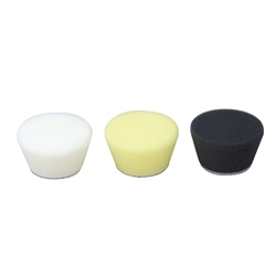 Proxxon Profi-Polierschwämme konisch Ø 50mm, mittel (gelb), 2 Stück Nr. 29094