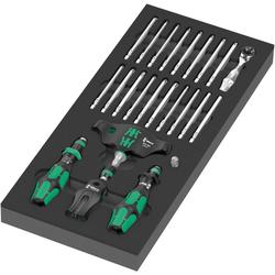 Wera Bits-Sortiment 9752 Schaumstoffeinlage Kraftform Kompakt Ratschen Set 1 Nr. 05150152001