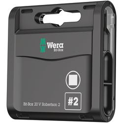 Wera Bits-Sortiment Bit-Box 20 V Robertson 2 Nr. 05057790001