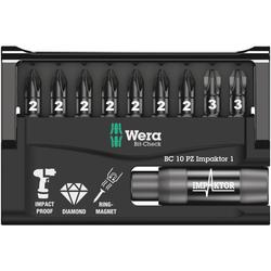 Wera Bits-Sortiment Bit-Check 10 PZ Impaktor 1 Nr. 05057684001