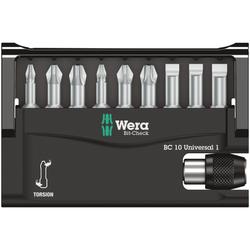 Wera Bits-Sortiment Bit-Check 10 Universal 1 Nr. 05056161001