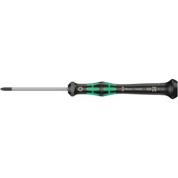 Wera Elektroniker-Kreuzschlitz-Schraubendreher 2055 PZ 0x60mm Nr. 05118030001