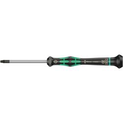 Wera Elektroniker-TORX-Schraubendreher mit Bohrung 2067 TX BO 20x60mm Nr. 05118054001