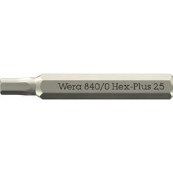 Wera Innensechskant Bit 840/0 Micro Hex-Plus 2,5x30mm Nr. 05058112001