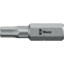 Wera Innensechskant Bit mit Bohrung 840/1 Z Hex-Plus BO 2,5x25mm Nr. 05056342001