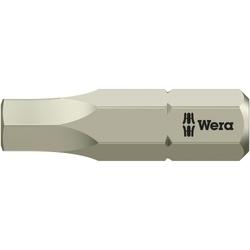 Wera Innensechskant Bit, Torsion, Edelstahl 3840/1 TS Hex-Plus 5,5x25mm Nr. 05071077001