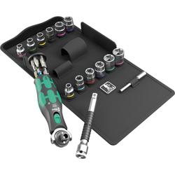 Wera Kompakte Zyklop Knarre 8009 Zyklop Pocket Set 4 Nr. 05004285001